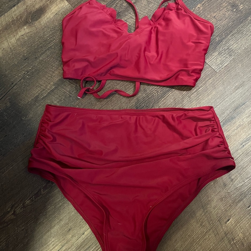 Women's Red Bikini Set​